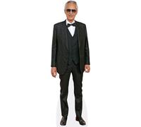 Andrea Bocelli (Bow Tie) Silhouette en Carton Taille Mini