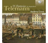 ANDREA COEN - TELEMANN: 36 FANTASIEN 3 CD NEUF TELEMANN,GEORG PHILIPP