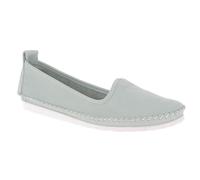 Andrea Conti 0027449, Mocassin Femme, Bleu Glacé, 38.5 EU