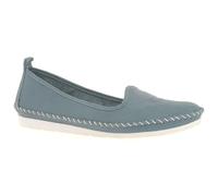Andrea Conti 0027449, Mocassin Femme, Denim, 33.5 EU