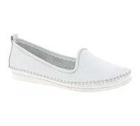 Andrea Conti 0027449 Mocassins pour Femme, Pointure:39 EU, La Couleur:Blanc
