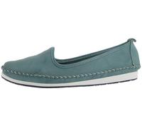 Andrea Conti 0027449 Mocassins pour Femme, Pointure:39 EU, La Couleur:Bleu