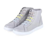 Andrea Conti 00628011-918 Bottes en cuir lisse pour femme Gris soie Pointure 37, gris, 40 EU