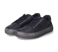 Andrea Conti 0069004/408 Chaussures basses à lacets en cuir pour femme en bleu foncé/bleu marine, Bleu marine foncé, 39 EU