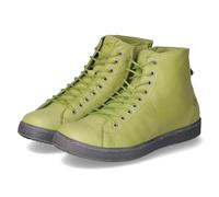 Andrea Conti 0344900/262 Bottes à lacets en cuir lisse pour femme Vert, vert, 40 EU