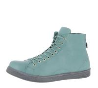 Andrea Conti Baskets Montantes pour Femme, Gris pétrole, 40 EU