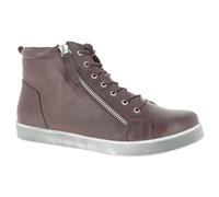 Andrea Conti 340016 Femme Basket, Burgundy, 38 EU