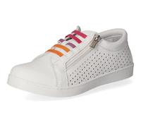 Andrea Conti Baskets Femme Baskets Cuir lisse Blanc Taille : 36