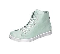 Andrea Conti Baskets Hautes avec Fermeture éclair 0341500 pour Femme, Menthe poivrée, 42 EU