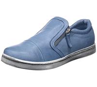 Andrea Conti Baskets pour Femme, Bleu, 36 EU