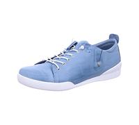 Andrea Conti Baskets pour Femme, Bleu, 38 EU