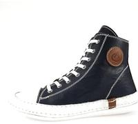 Andrea Conti Baskets pour Femme, Bleu, 38 EU