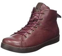 Andrea Conti Baskets pour Femme, Bordeaux Moka, 38 EU