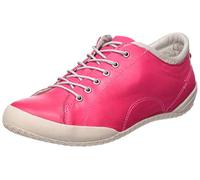 Andrea Conti Baskets pour Femme, Magenta, Gris argenté, 38 EU