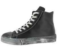 Andrea Conti Baskets pour Femme, Noir Dirty, 37 EU