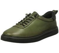 Andrea Conti Baskets pour Femme, Olive/Noir, 36 EU