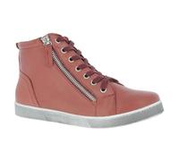 Andrea Conti Baskets pour Femme, Rose, 38 EU