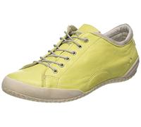 Andrea Conti Baskets pour Femme, Vert Citron, Gris argenté, 42 EU