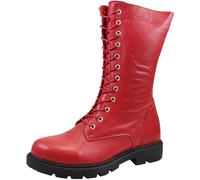 Andrea Conti Bottes en cuir femmes 0022823, Pointure:39 EU, La couleur:rouge