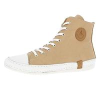 Andrea Conti Bottes en Cuir Femmes 0025902, Pointure:37 EU, La Couleur:Beige