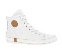 Andrea Conti Bottes en Cuir Femmes 0025902, Pointure:37 EU, La Couleur:Blanc