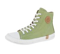 Andrea Conti Bottes en Cuir Femmes 0025902, Pointure:39 EU, La Couleur:Vert