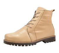 Andrea Conti Bottes en Cuir Femmes 0342828, Pointure:39 EU, La Couleur:Beige