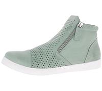 Andrea Conti Bottes en Cuir Femmes 0343668, Pointure:42 EU, La Couleur:Vert