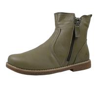 Andrea Conti Bottes en cuir femmes 0344814, Pointure:37 EU, La couleur:vert