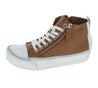 Andrea Conti Bottes en Cuir Femmes 0345910, Pointure:37 EU, La Couleur:Marron