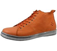 Andrea Conti Bottes en Cuir Femmes 0348734, Pointure:41 EU, La Couleur:Orange