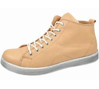 Andrea Conti Bottes en Cuir Femmes 0348734, Pointure:42 EU, La Couleur:Beige