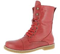 Andrea Conti Bottes en Cuir Femmes 0348760, Pointure:37 EU, La Couleur:Rouge