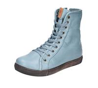 Andrea Conti Bottes mi-longues pour femme, Bleu pétrole, 38 EU