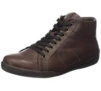 Andrea Conti Bottes pour Femme Basket, Chocolat, 37 EU