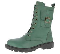 Andrea Conti Bottes pour Femme Tendance, Vert Sapin, 36 EU