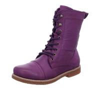 Andrea Conti Bottines à lacets en cuir pour femme 0348760, prune, 42 EU