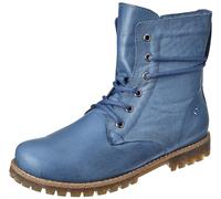 Andrea Conti Bottines pour Femme, Bleu Infini, 38 EU