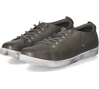 Andrea Conti Chaussures à lacets/basses pour femmes Gris Cuir lisseTaille:39