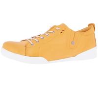 Andrea Conti Chaussures à Lacets Femme 0345724, Pointure:38 EU, La Couleur:Jaune