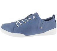 Andrea Conti Chaussures à Lacets Femme 0345724, Pointure:41 EU, La Couleur:Bleu