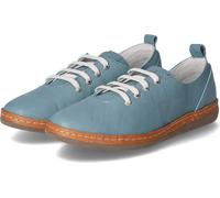 Andrea Conti Chaussures à lacets pour femmes Bleu Cuir lisseTaille:38
