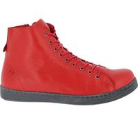 Andrea Conti Damen High Top Sneaker, Chili/grau, 38 EU