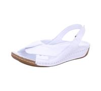 Andrea Conti Femme Damen Sandalette Sandale, weiß, 40 EU