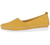 Andrea Conti Dames Mocassins Cuir Compensés Intemporels Sportifs 0021713