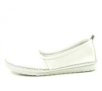 Andrea Conti Femme 0027422 Mocassin, Blanc 001, 37 EU