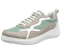 Andrea Conti Femme 0063630 Basket, Pierre Blanche, Menthe poivrée, Argent, 41 EU