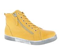 Andrea Conti Femme Damen High Top Sneaker Basket, Ocre, 40 EU