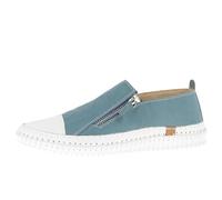 Andrea Conti Femme Damen Low Top Sneaker Basket, Bleu Infini, 38 EU
