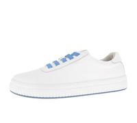 Andrea Conti Femme Damen Low Top Sneaker Basket, Jean Blanc, 41 EU